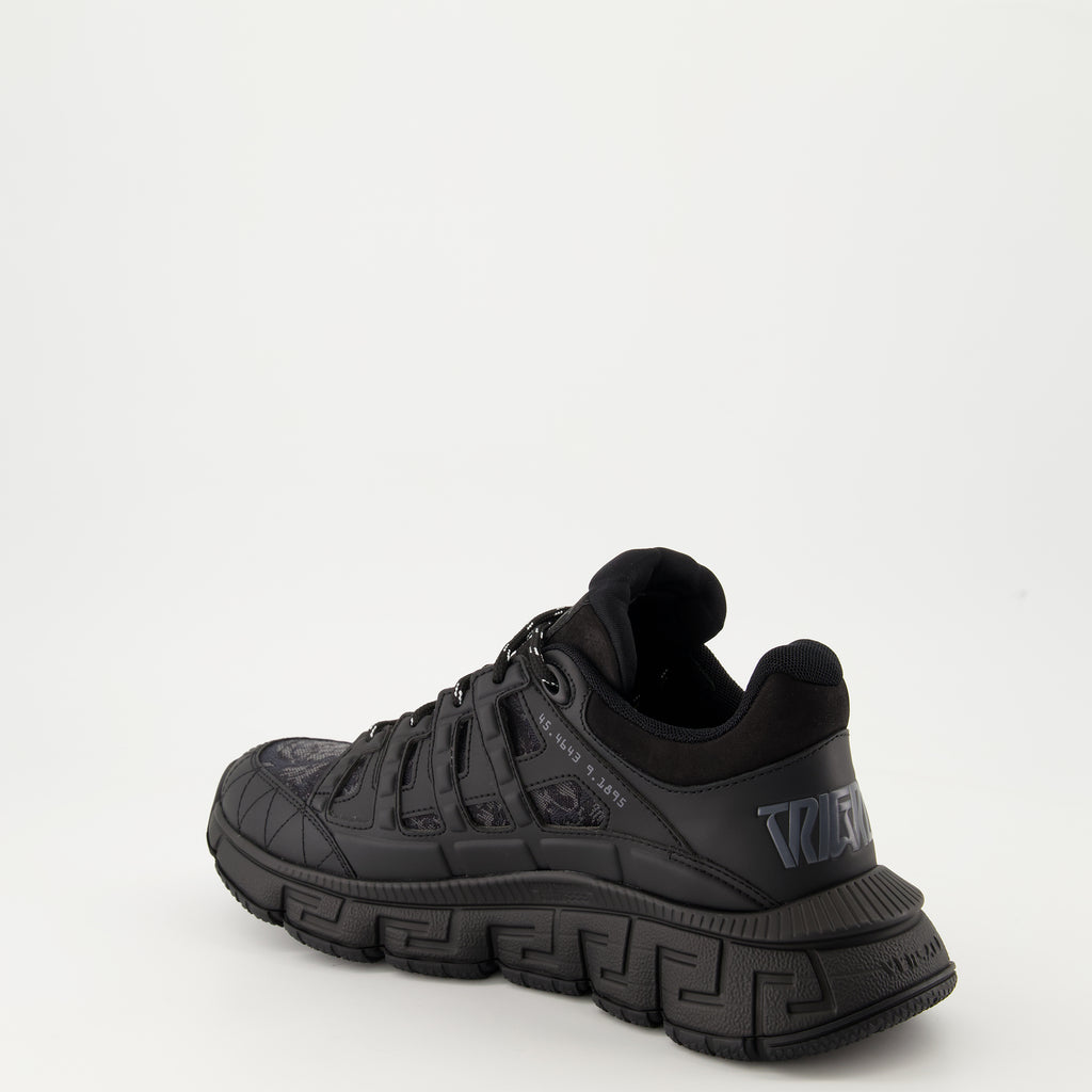 Sneakers Baskets Trigreca Versace Black Homme