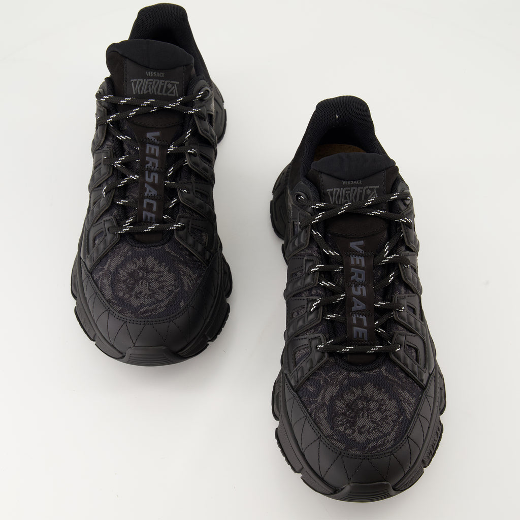Sneakers Baskets Trigreca Versace Black Homme