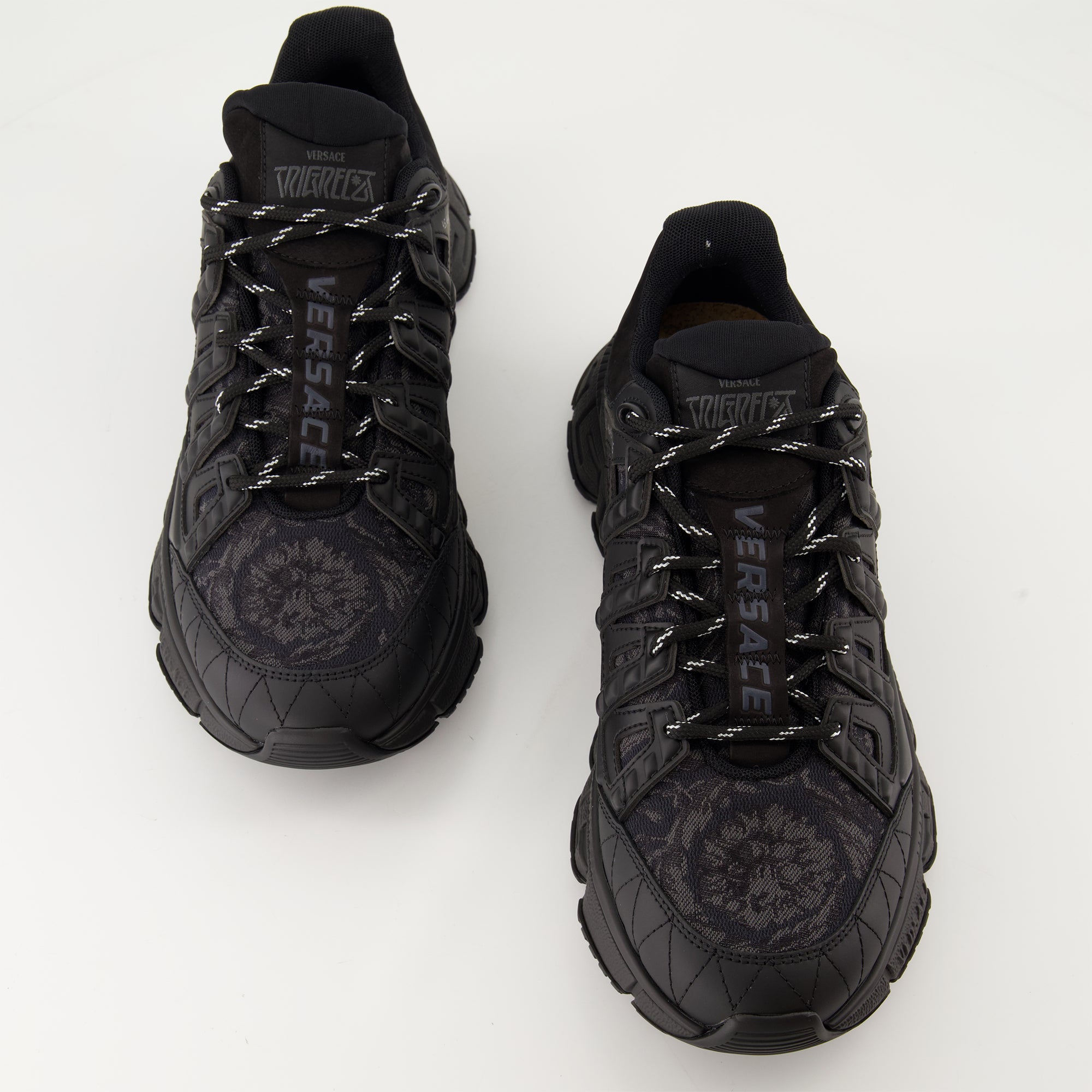 Sneakers Baskets Trigreca Versace Black Homme
