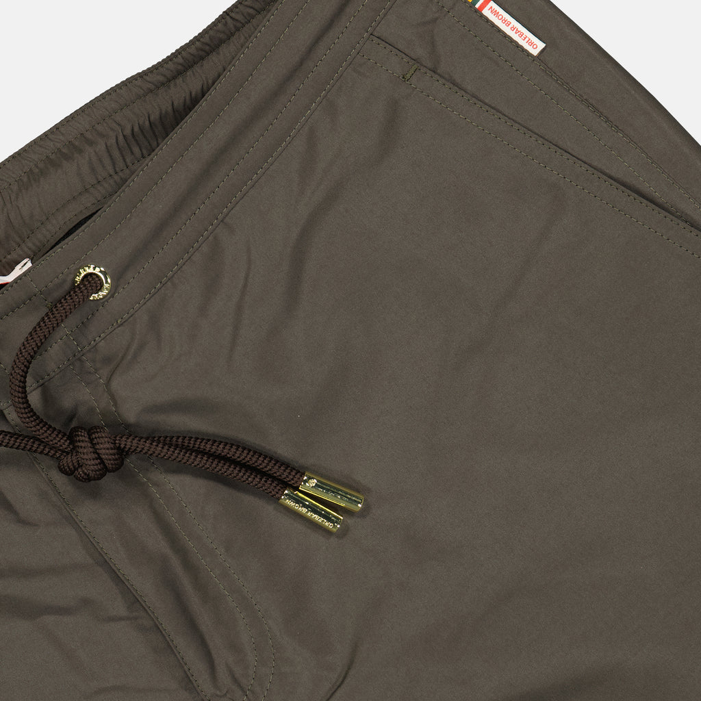 Beachwear Short de bain Bulldog Orlebar Brown Marron Homme