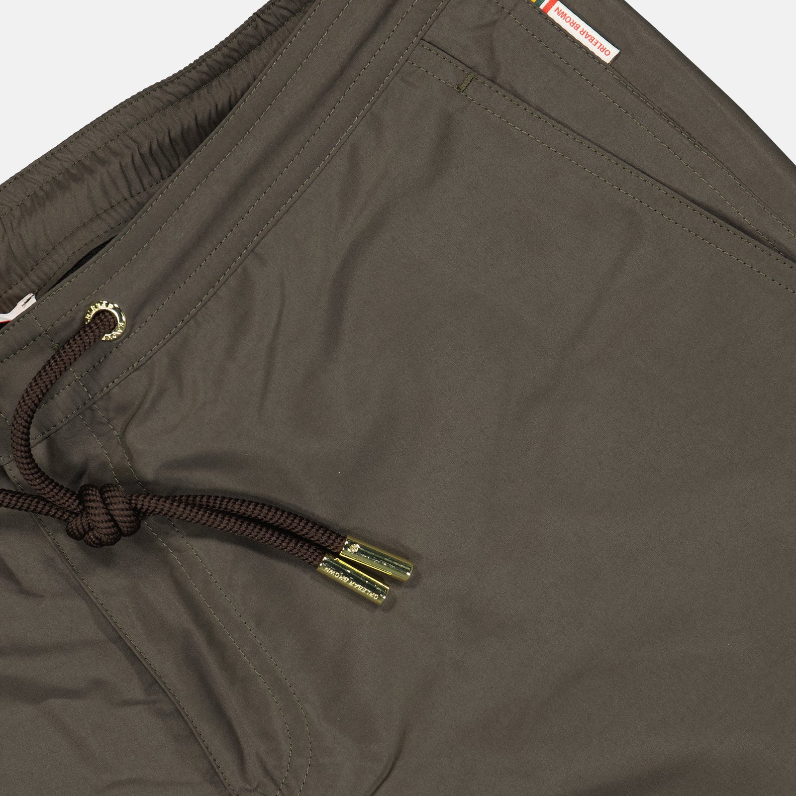 Beachwear Short de bain Bulldog Orlebar Brown Marron Homme