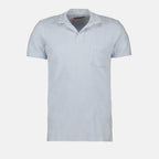 Polo shirts Terry Polo Orlebar Brown Blue Homme