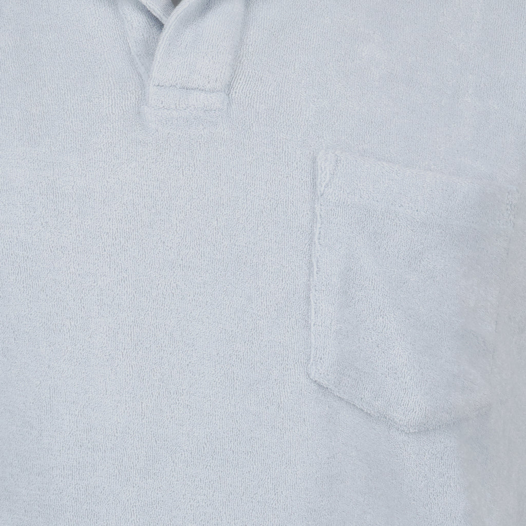 Polos Polo Terry Orlebar Brown Bleu Homme