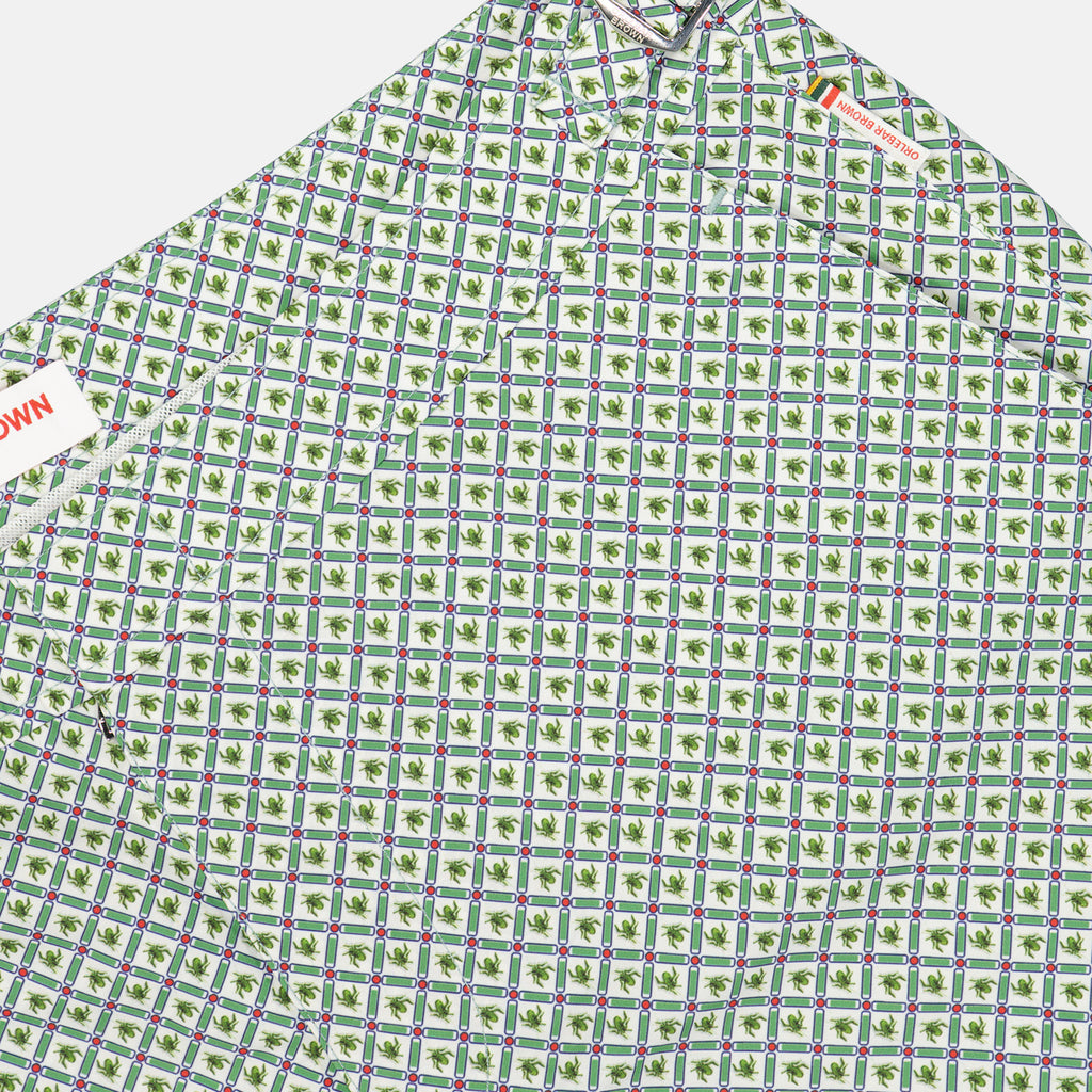 Beachwear Short de bain Setter Orlebar Brown Vert Homme