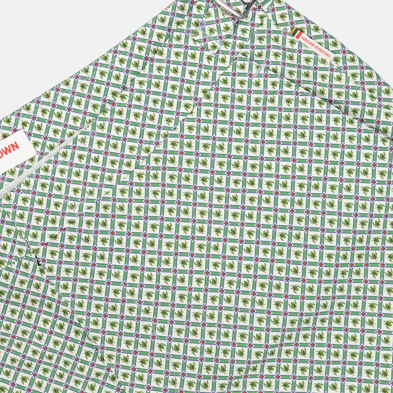 Beachwear Short de bain Setter Orlebar Brown Vert Homme