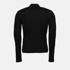 Maille Col roulé Ré-Édition Courrèges Noir Homme