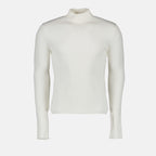 Knitwear Re-Edition Turtleneck Courrèges White Homme