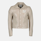 Giacche Rifacimento Giacca in Vinile Courrèges Beige Homme