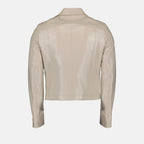 Giacche Rifacimento Giacca in Vinile Courrèges Beige Homme