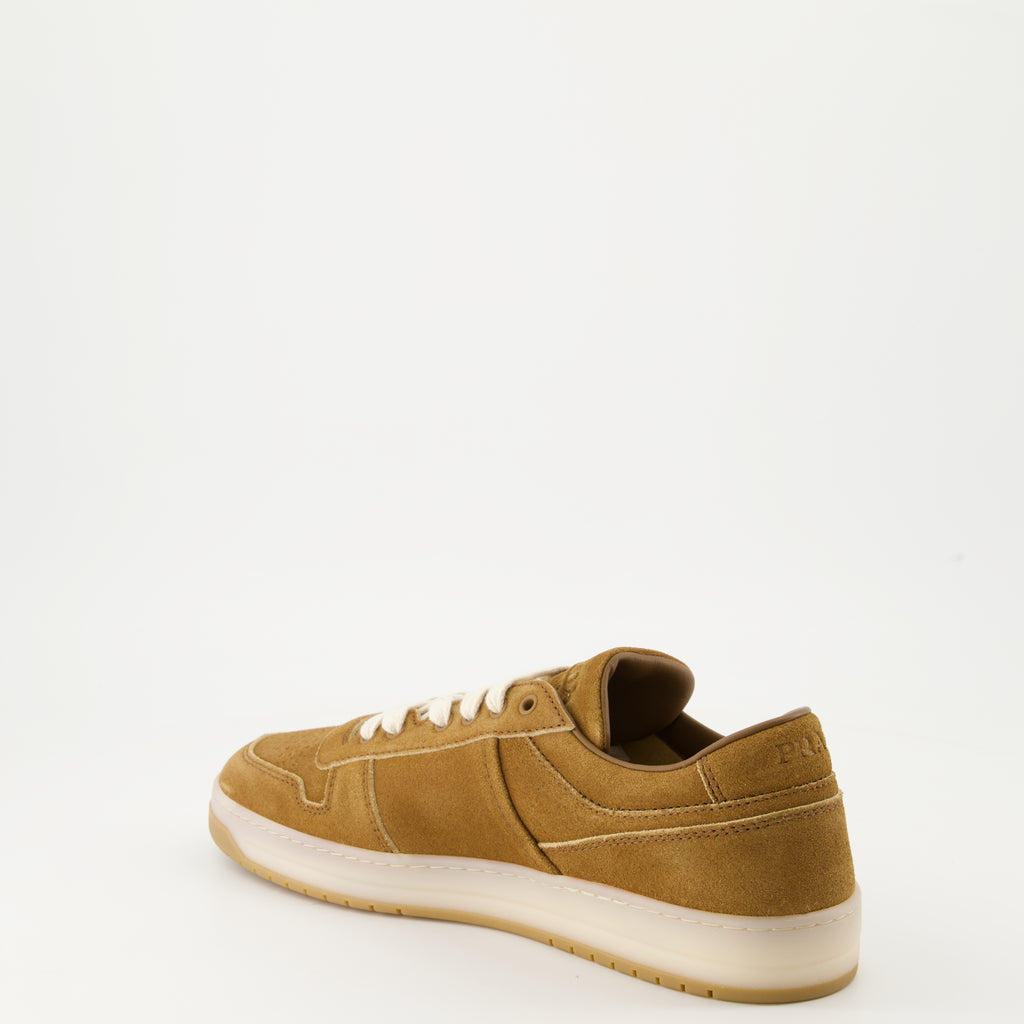 Sneakers Downtown Sneakers Prada Brown Homme