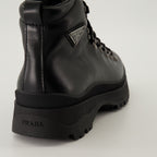 Boots and ankle boots Brixen Ankle Boots Prada Black Homme