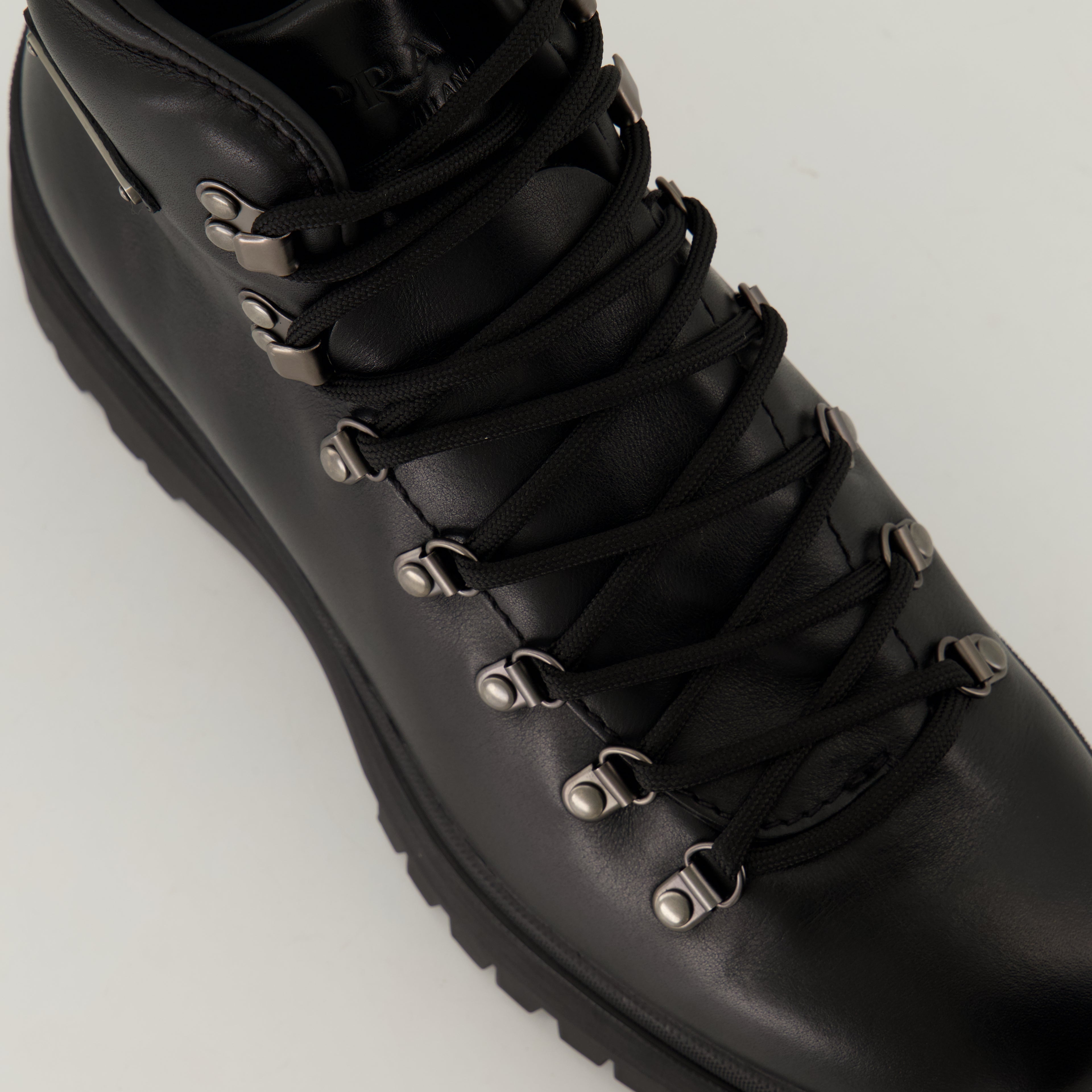 Boots and ankle boots Brixen Ankle Boots Prada Black Homme