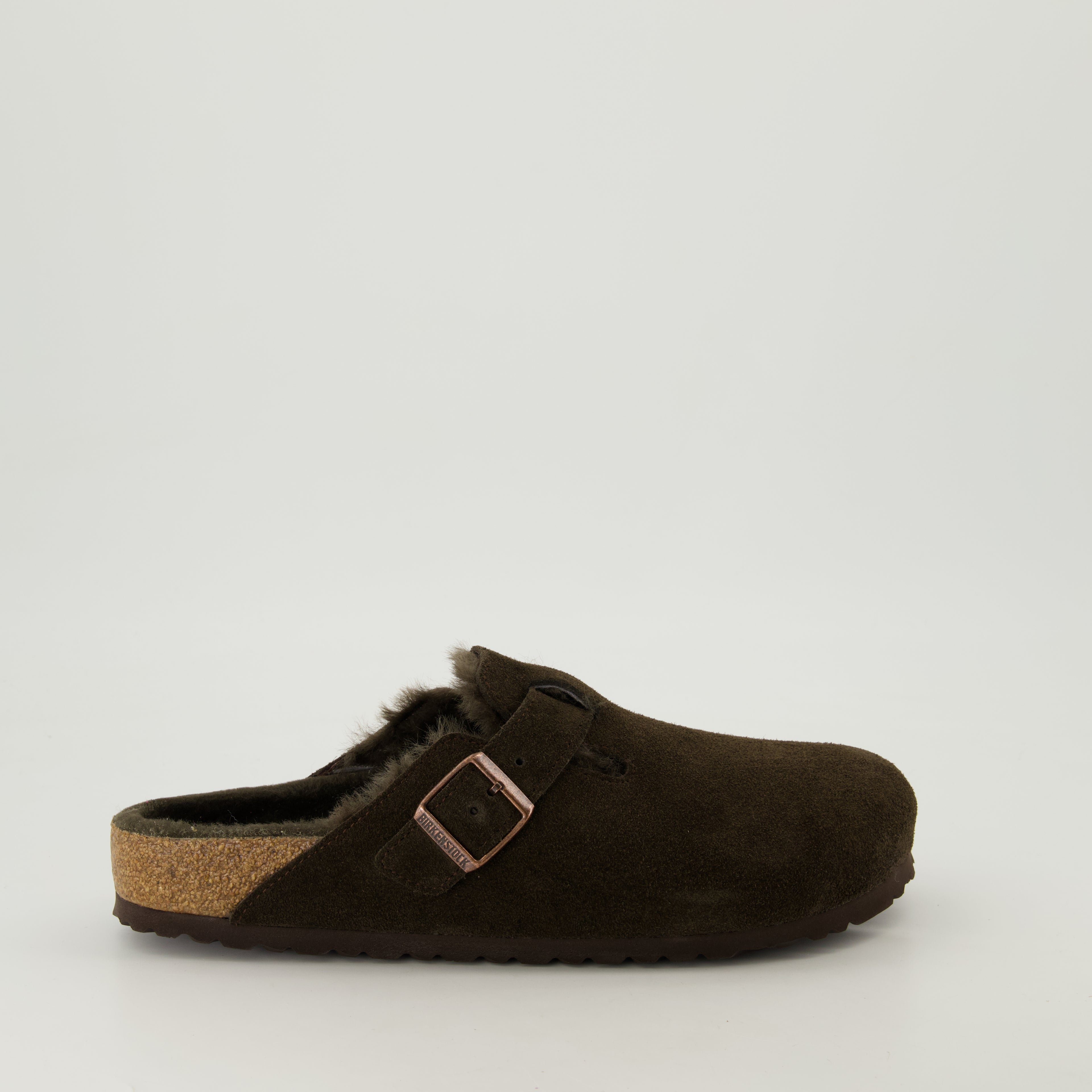 Offene schuhe Mules Boston Birkenstock Braun Femme