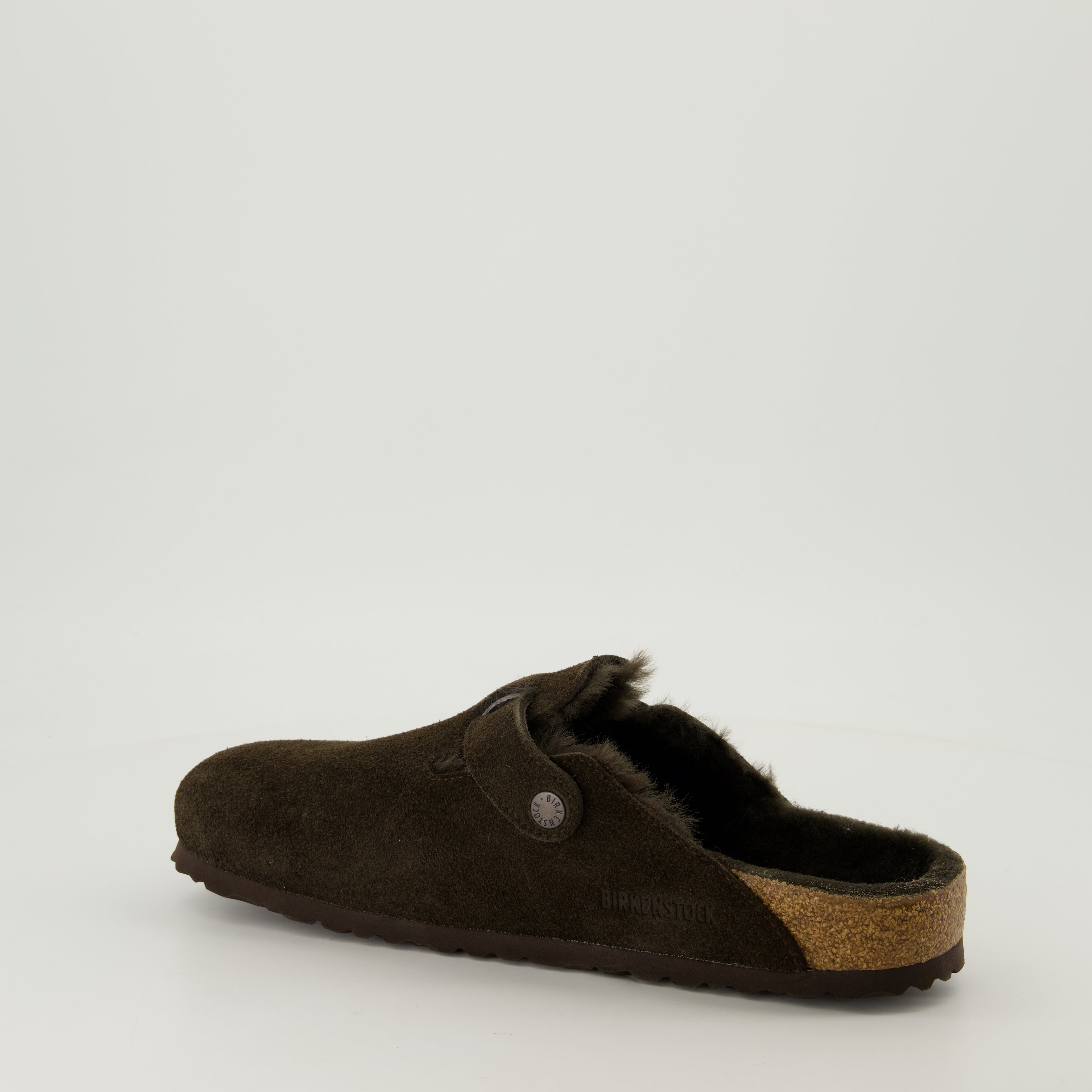 Offene schuhe Mules Boston Birkenstock Braun Femme