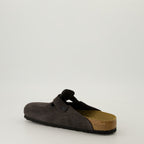 Scarpe aperte Boston Mules Birkenstock Marrone Unisex