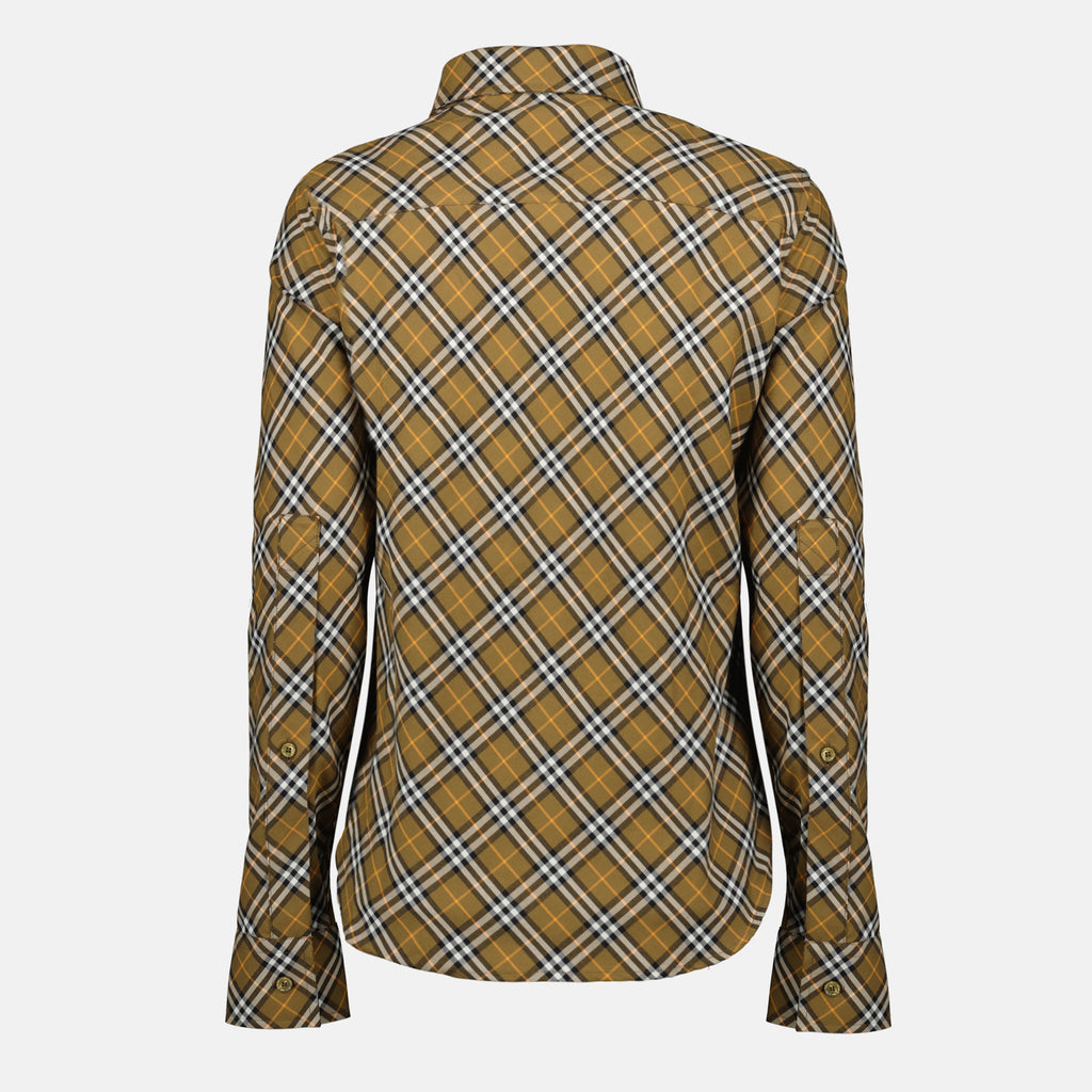 Chemises Chemise à carreaux Burberry Marron Femme
