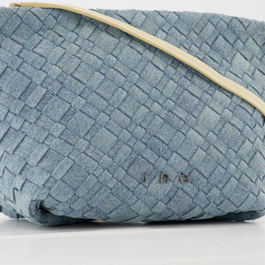 Pochettes Pochette en denim Neobel Iro Bleu Femme