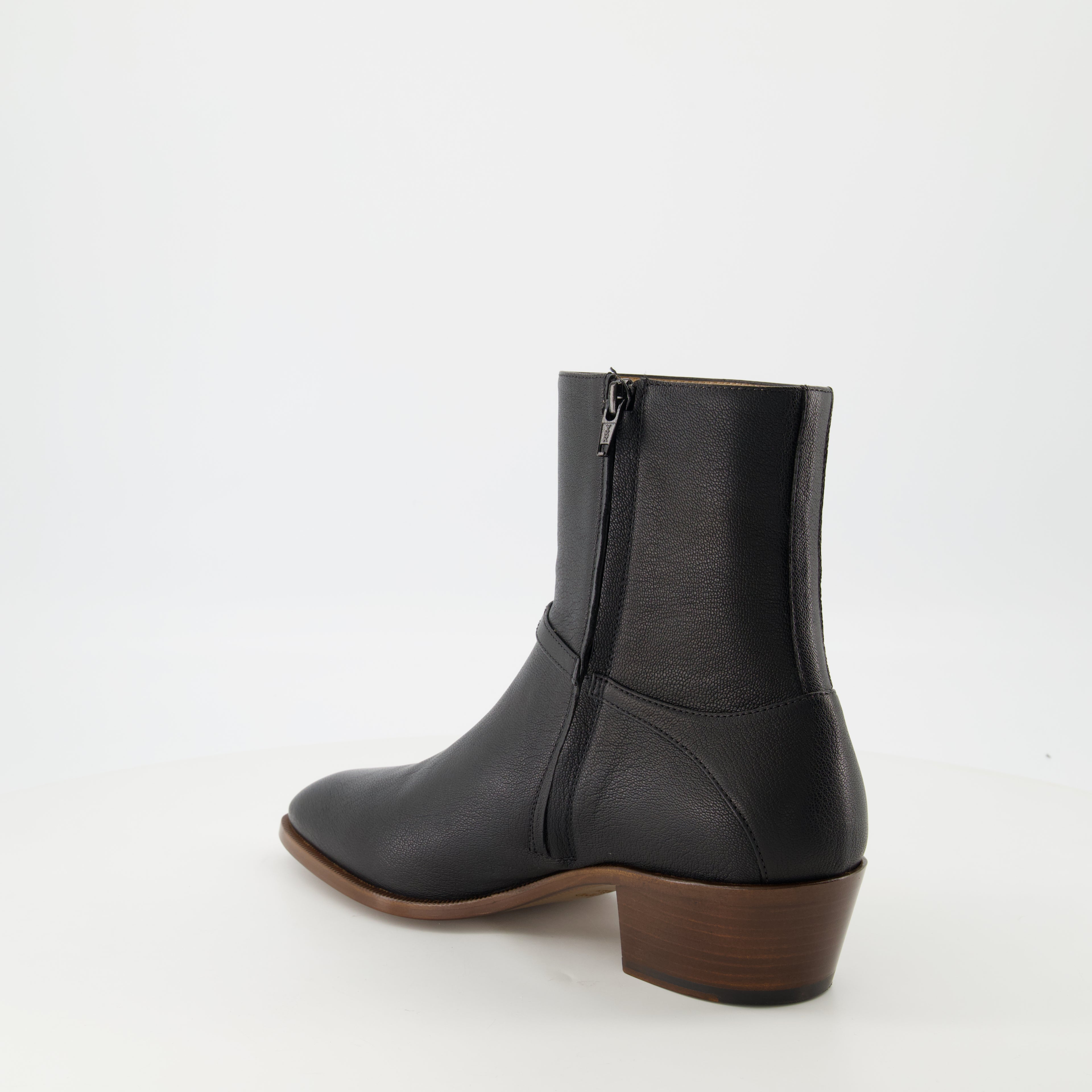 Boots and ankle boots Pat Leather Ankle Boots Valentino Garavani Black Homme