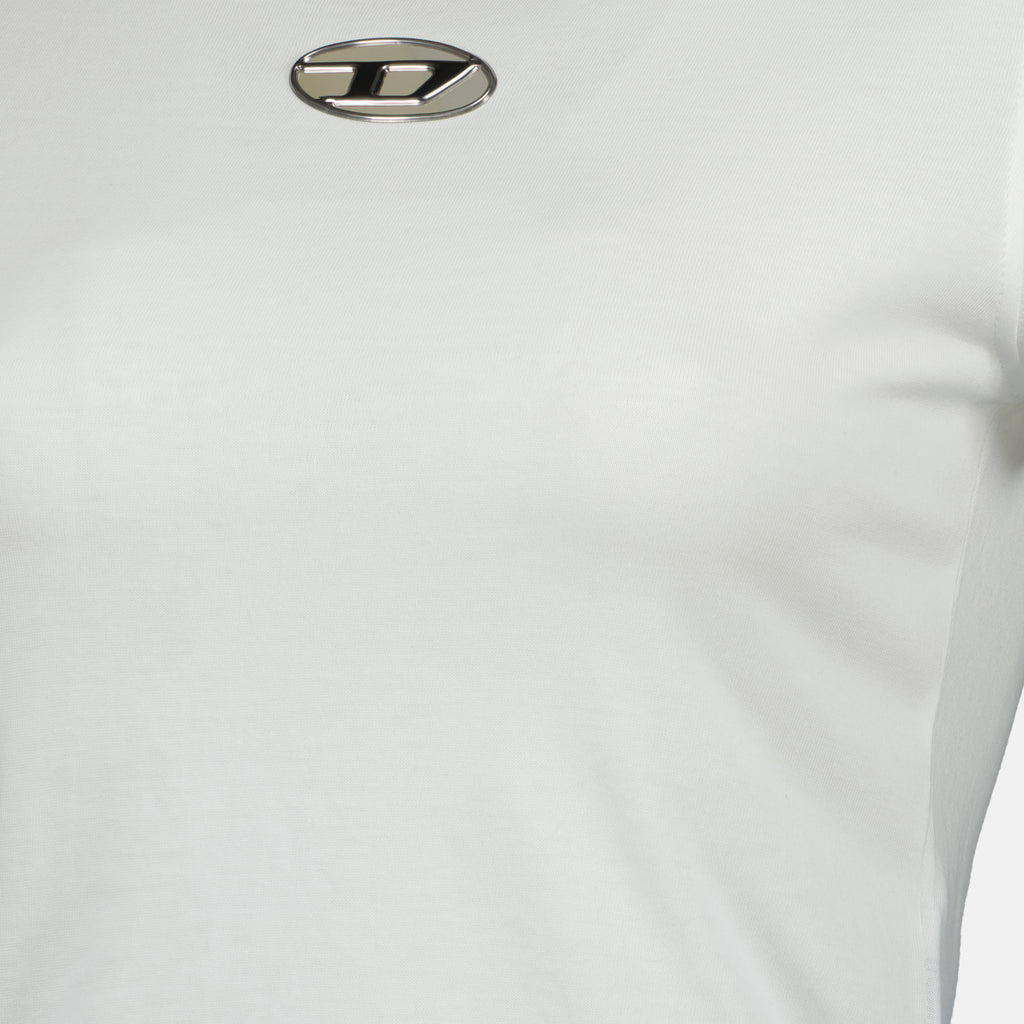 티셔츠 T-shirt blanc D-Uncuntie Diesel 하얀색 Femme