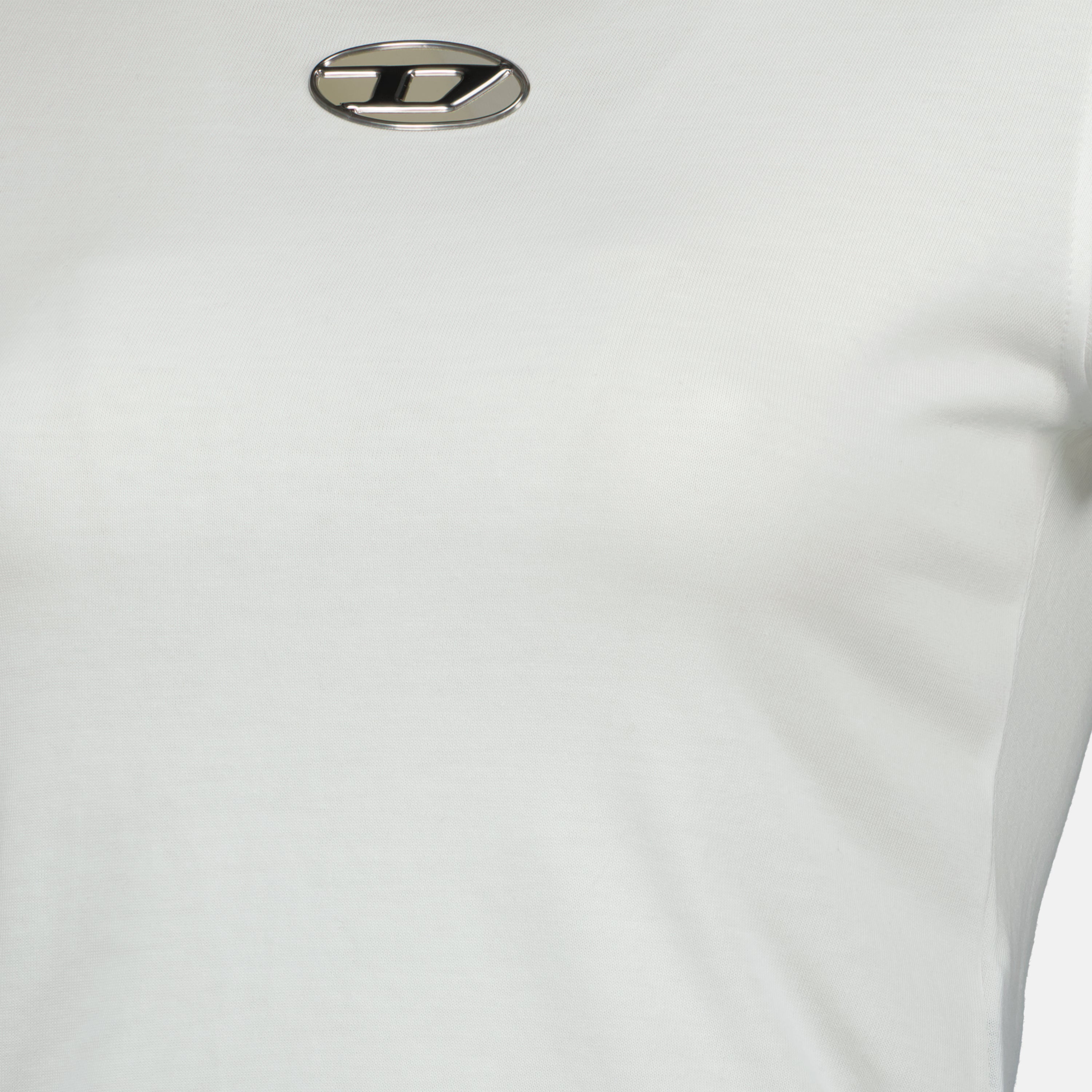 티셔츠 T-shirt blanc D-Uncuntie Diesel 하얀색 Femme