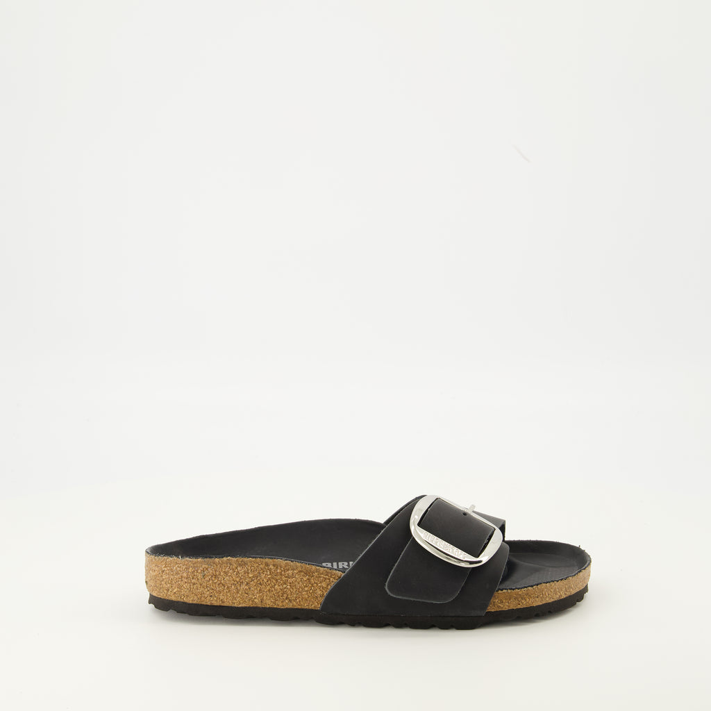 Image de l'article Sandales Madrid Big Buckle de la marque Birkenstock pour Femme - Saison Automne-Hiver 2025 - Vue latérale droite