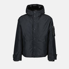 Manteaux Doudoune en Re-Nylon Prada Noir Homme