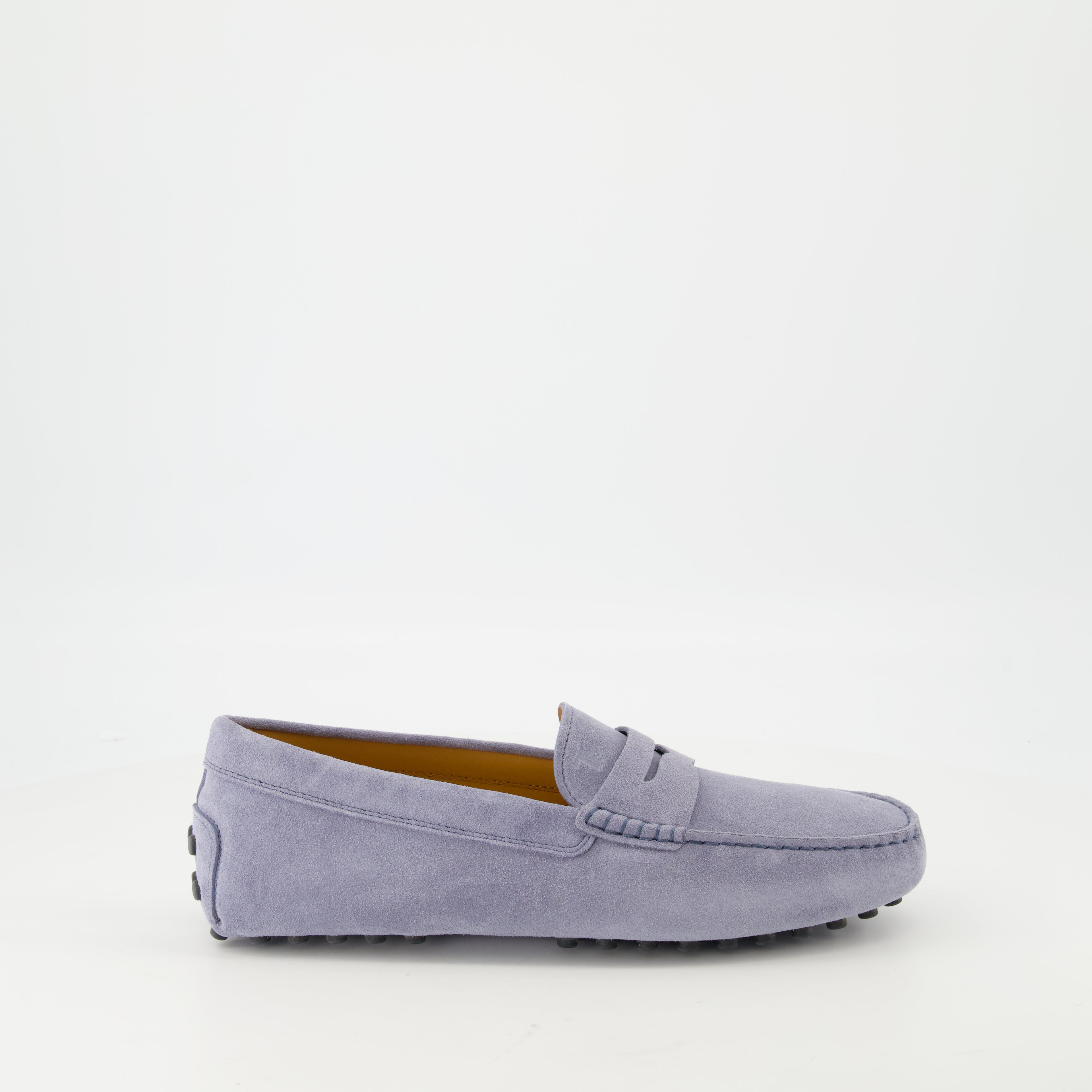 Loafers Gommino Suede Loafers Tod's Gray Homme