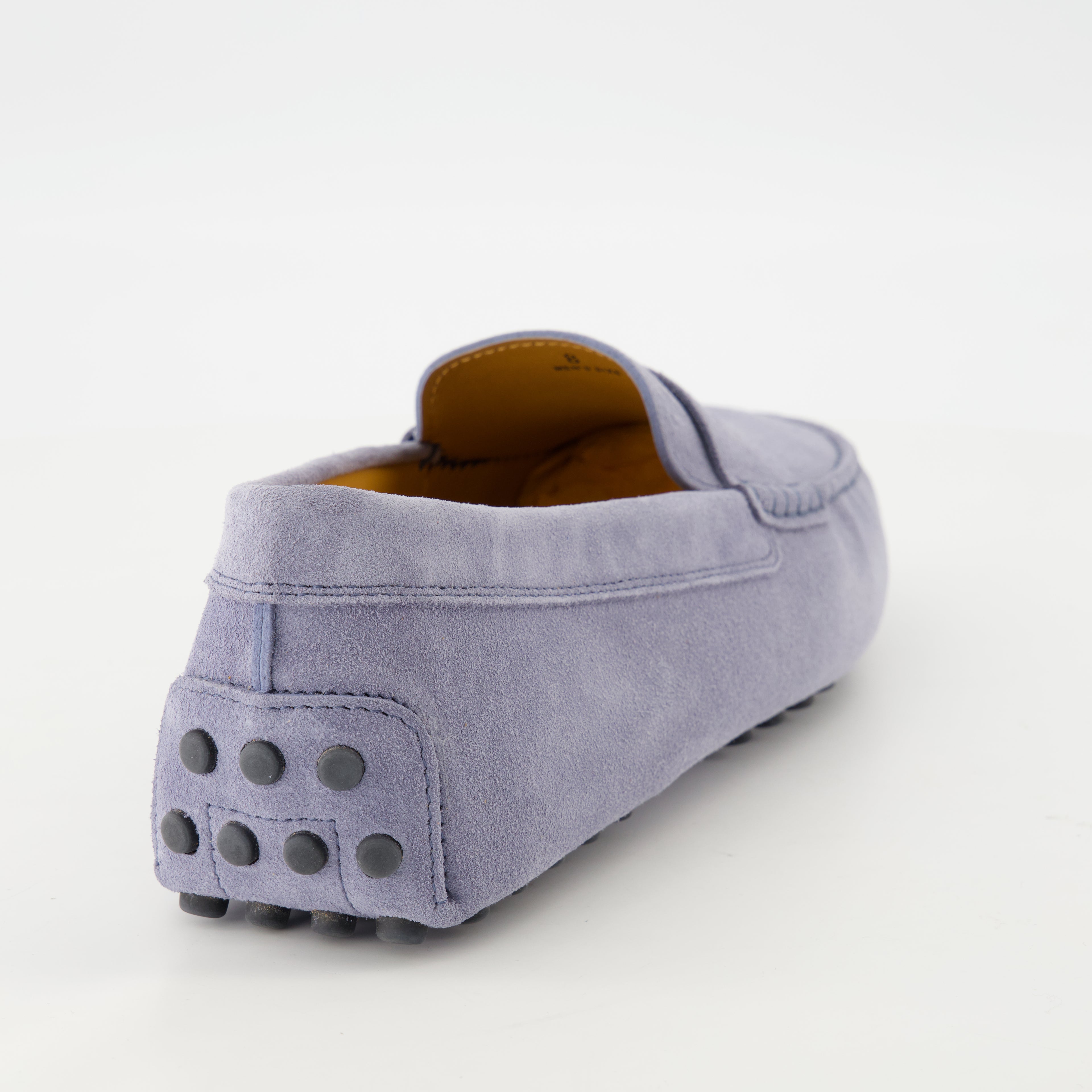 Loafers Gommino Suede Loafers Tod's Gray Homme