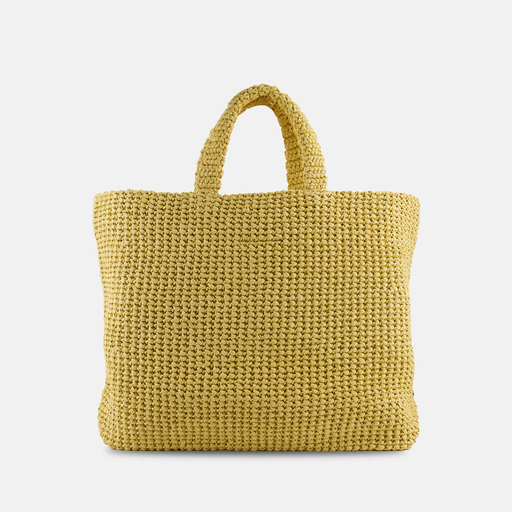 Tote bags Häkel-Tasche Prada Beige Frauen
