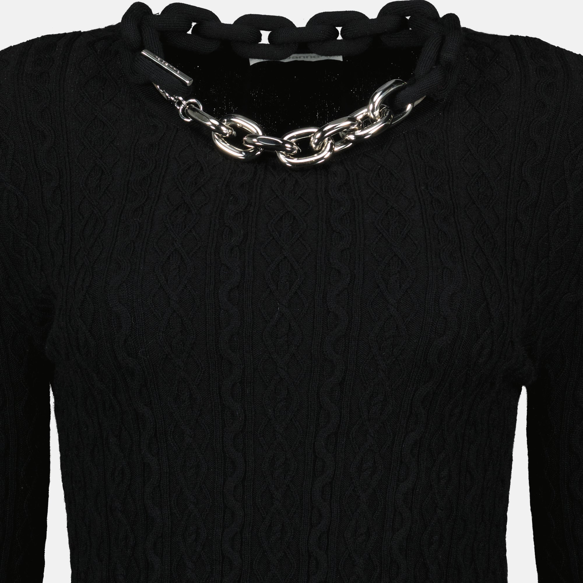 Immagine del vestito lungo a catena del marchio Rabanne per donna - Stagione Autunno-Inverno 2025 - Vista Dettagliata_1