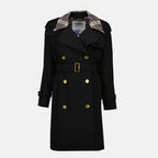Mäntel Castleford Mid-Length Trench Coat Burberry Schwarz Femme