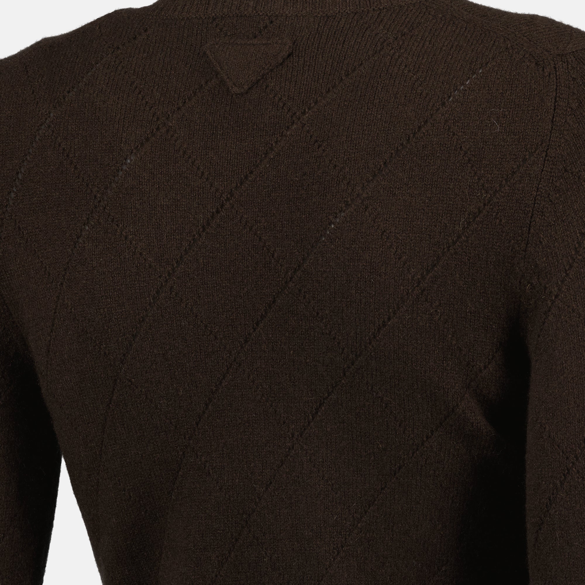 Image de l'article Cardigan en cachemire de la marque Prada pour Femme - Saison Automne-Hiver 2025 - Vue détaillée_2