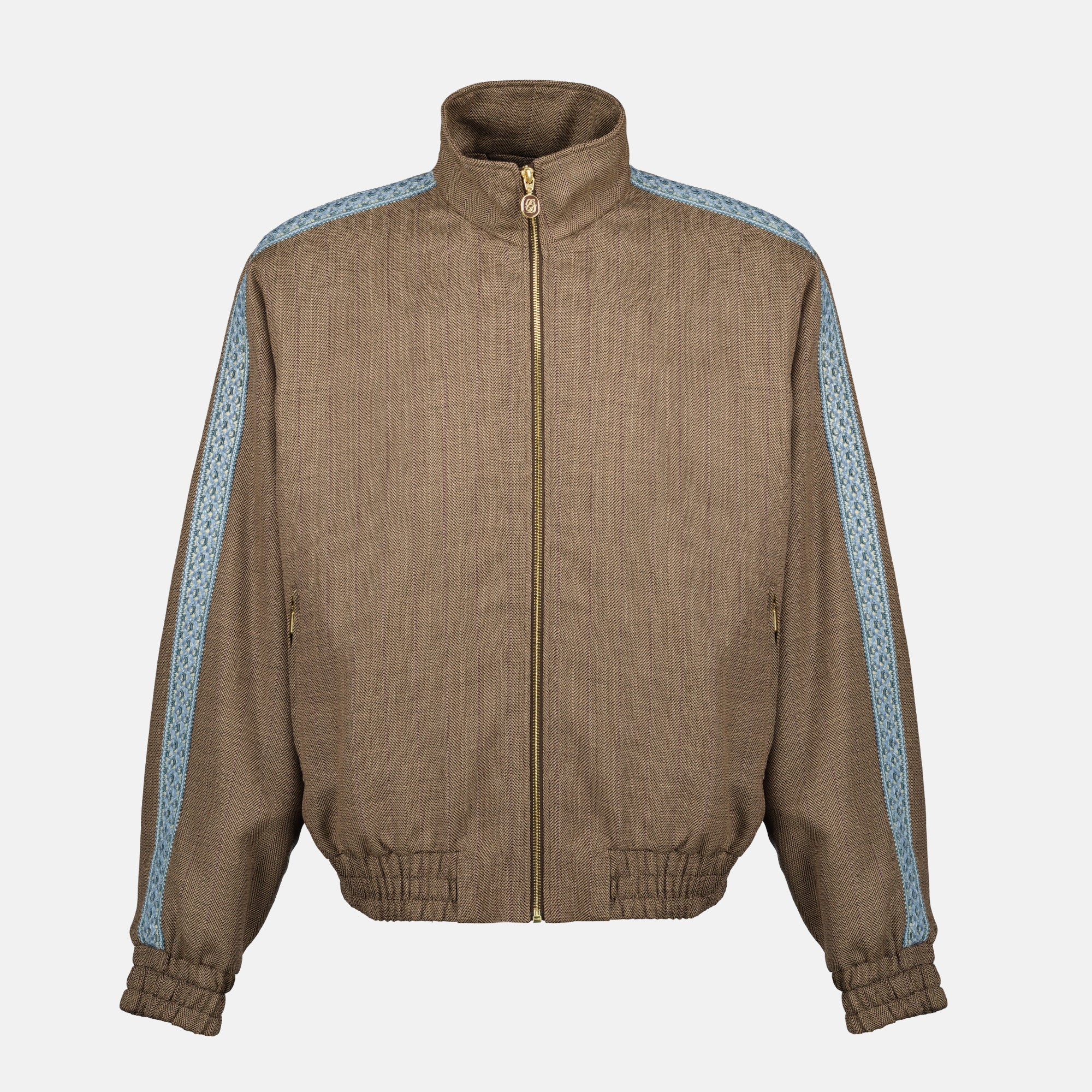 Bild des Chevron-Jacket von Drole De Monsieur für Herren - Herbst-Winter 2025 - Vorderansicht