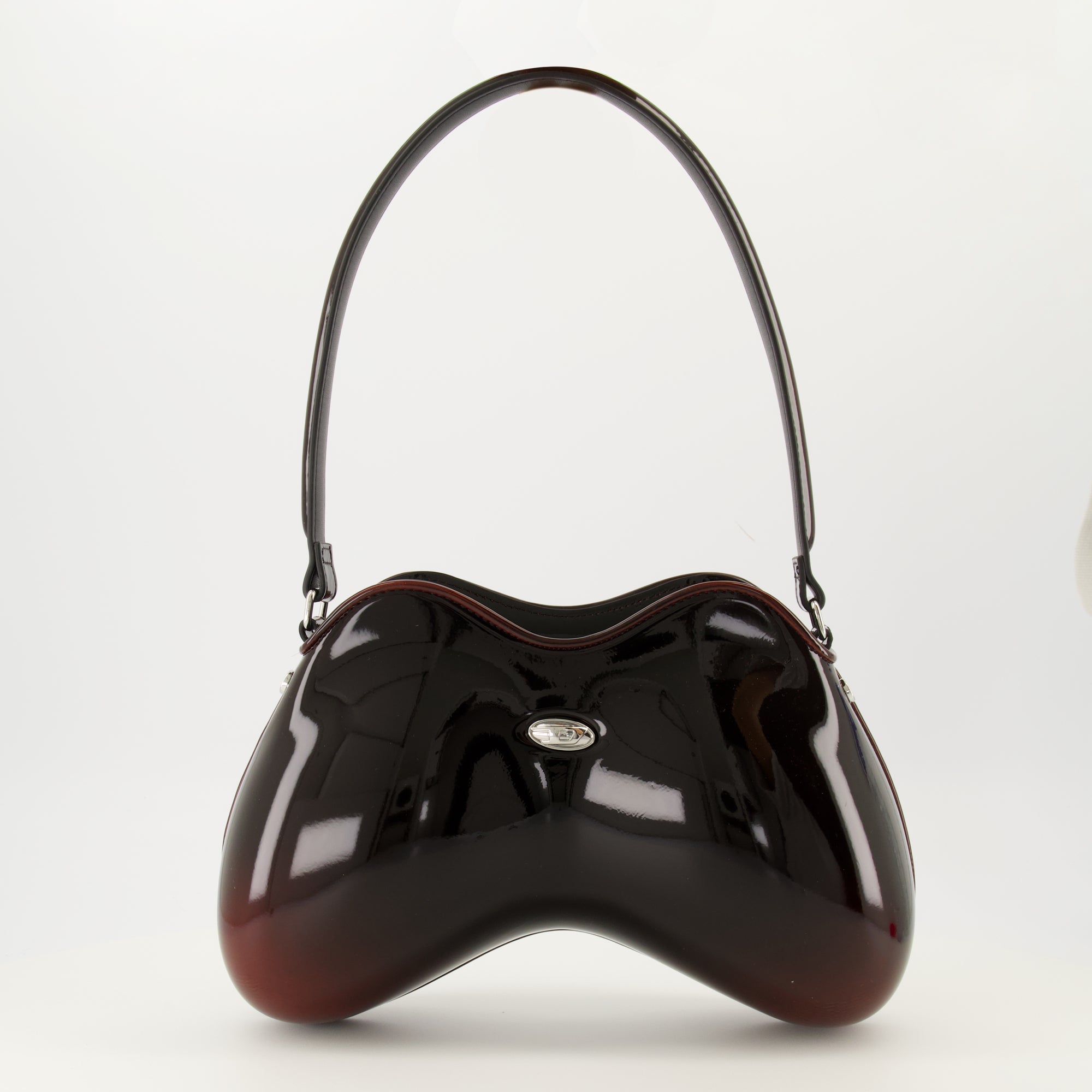 여성을 위한 디젤의 더블-D 가방 이미지 - 2025 가을-겨울 - 정면 보기