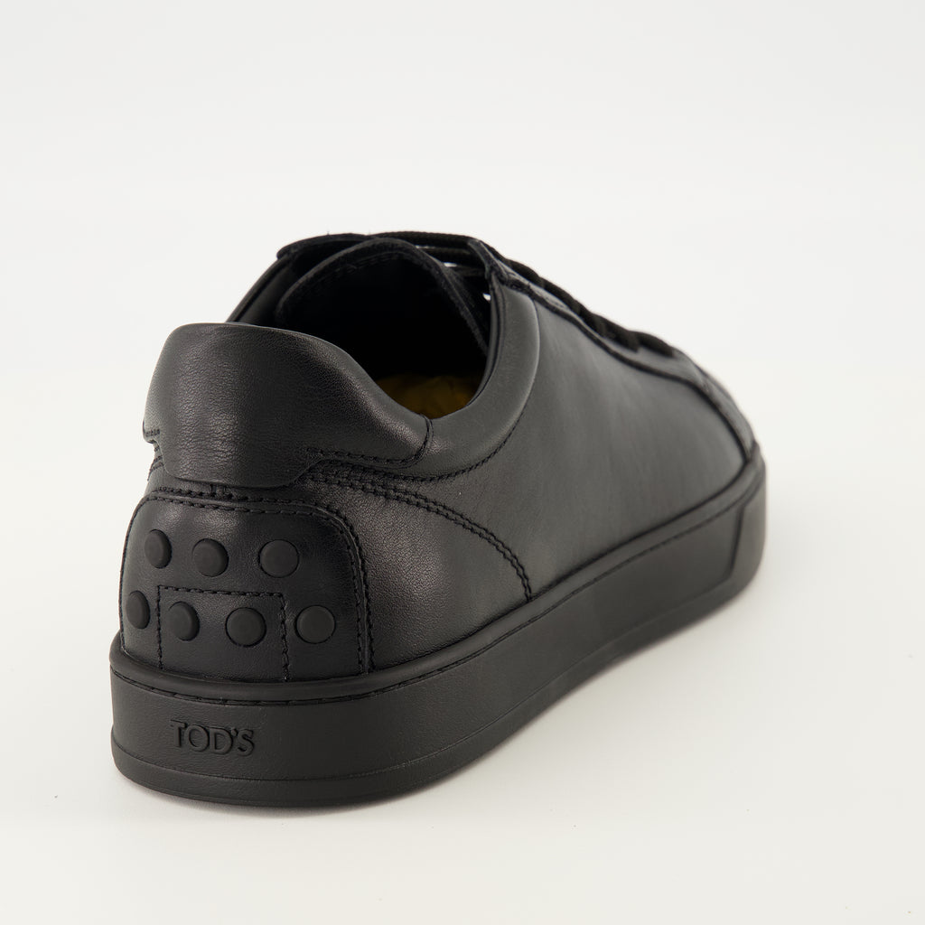 Imagem dos ténis de couro Tod's para homem - Temporada Outono-Inverno 2025 - Vista traseira