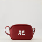 Sacs bandoulière Sac Camera Réedition Courrèges Rouge Unisexe