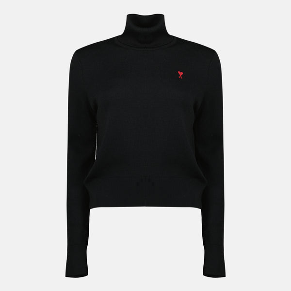 アミ・ド・クール タートルネックセーター AMIパリ - 女性