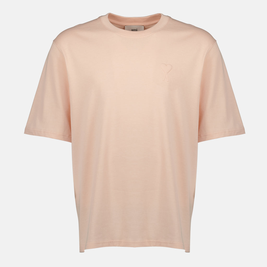 Image de l'article T-shirt logo de la marque Ami PARIS pour Unisex - Saison Automne-Hiver 2025 - Vue de Face