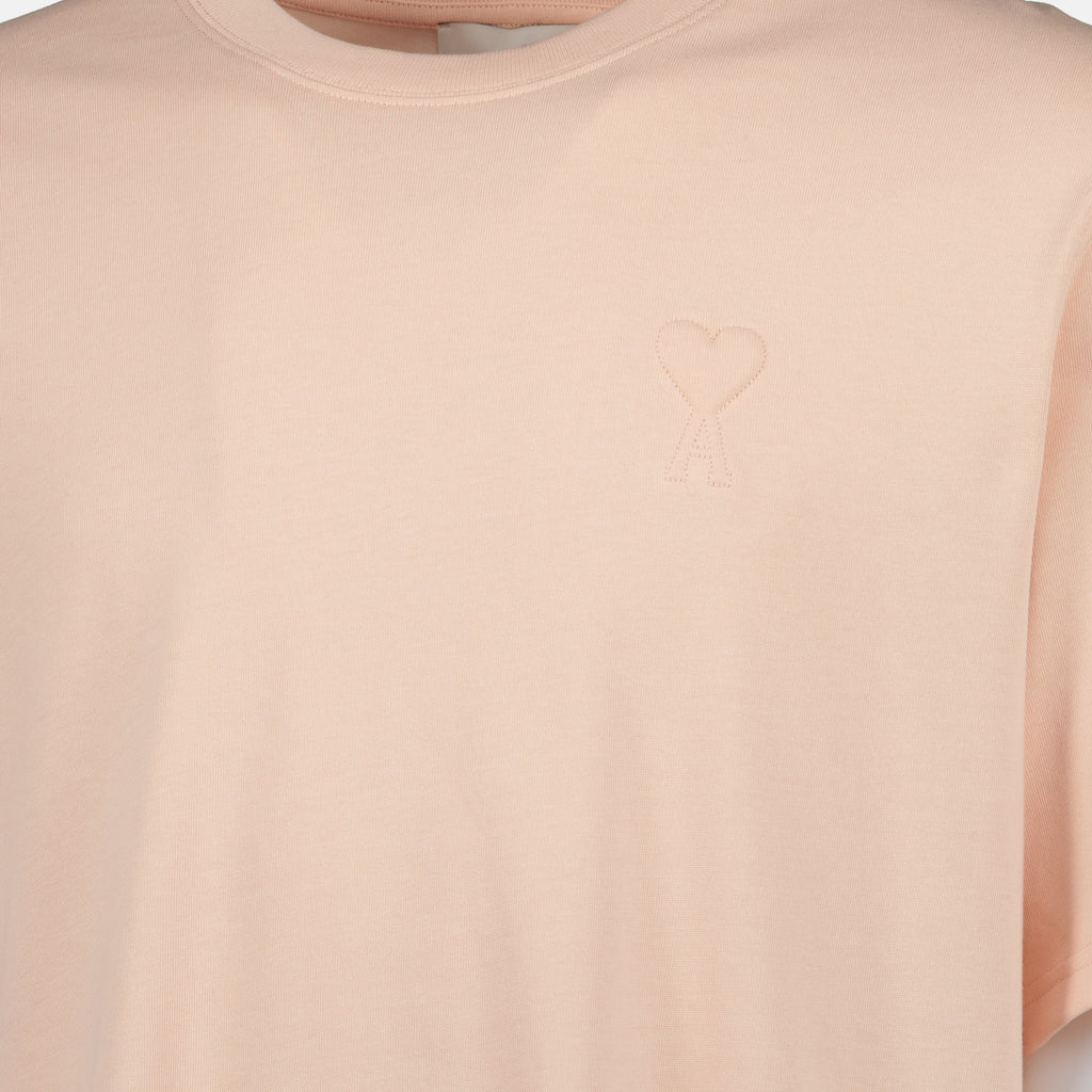 Image de l'article T-shirt logo de la marque Ami PARIS pour Unisex - Saison Automne-Hiver 2025 - Vue détaillée_6