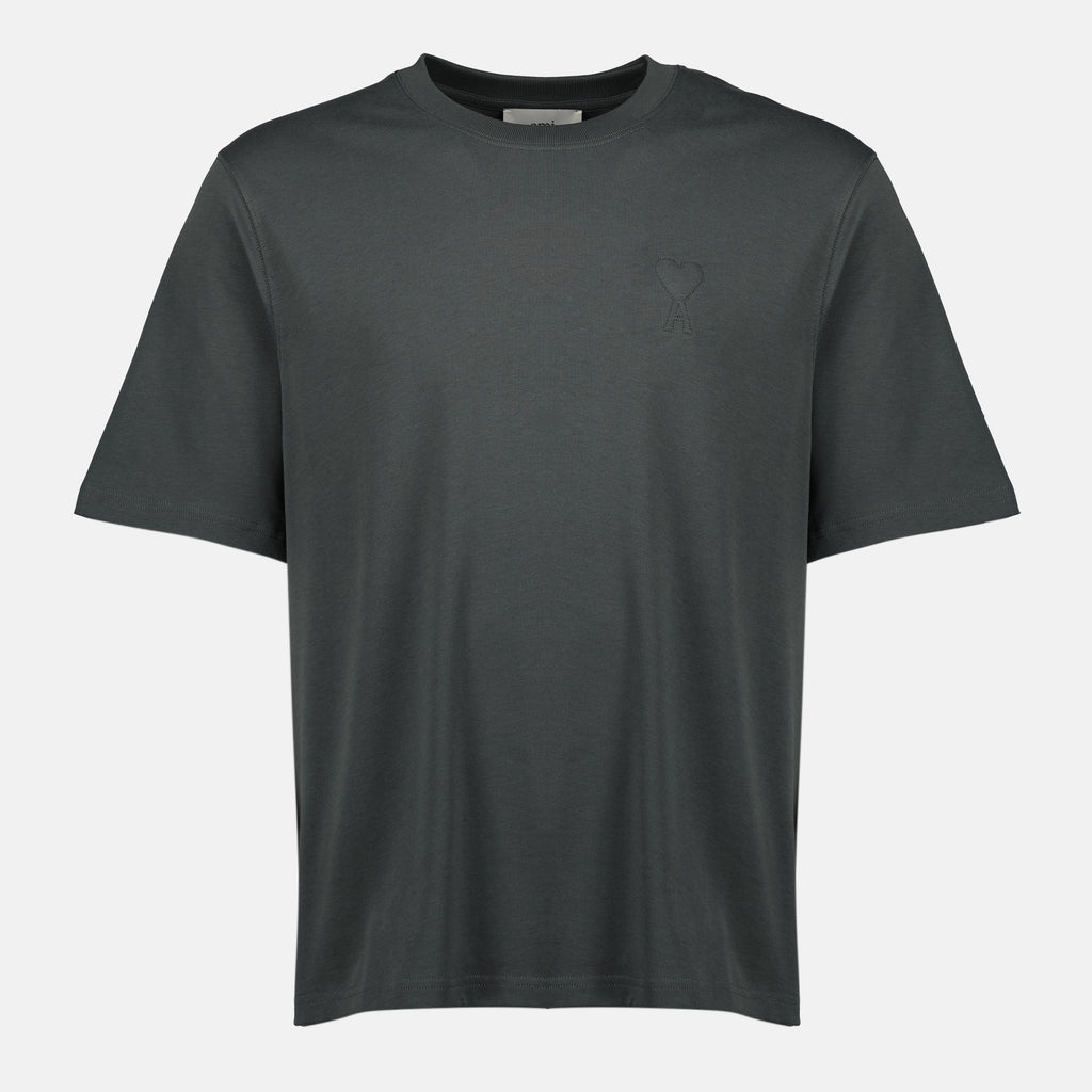 Image de l'article T-shirt logo de la marque Ami PARIS pour Unisex - Saison Automne-Hiver 2025 - Vue de Face