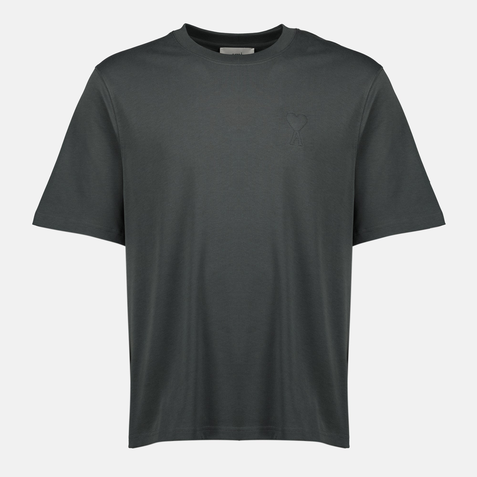 Image de l'article T-shirt logo de la marque Ami PARIS pour Unisex - Saison Automne-Hiver 2025 - Vue de Face