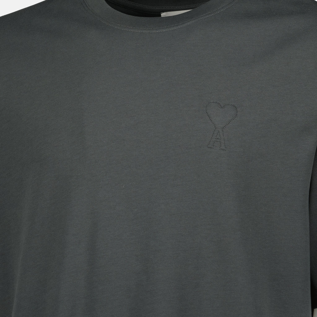 Image de l'article T-shirt logo de la marque Ami PARIS pour Unisex - Saison Automne-Hiver 2025 - Vue détaillée_6