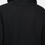 Image of the Ami PARIS brand logo patch hoodie for Unisex - Autumn-Winter 2025 - Detailed View_1