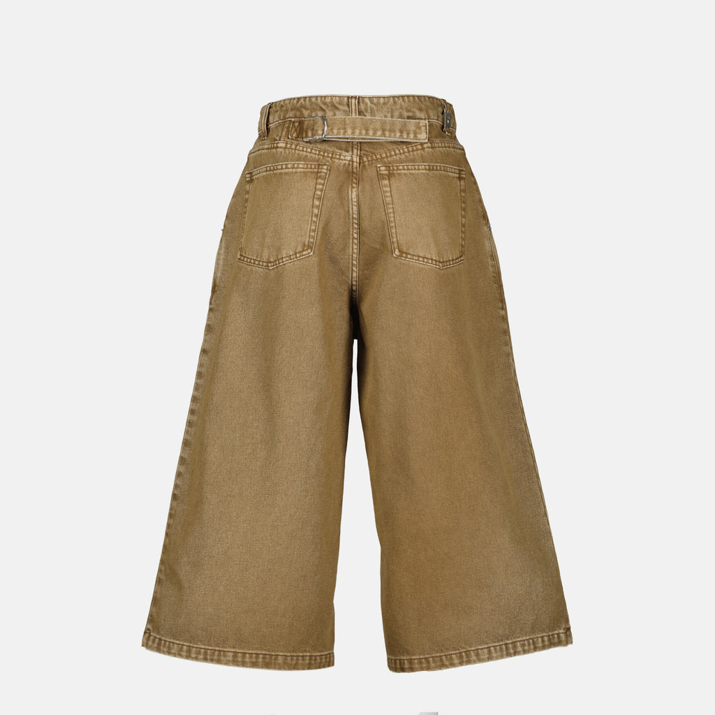 Bild der langen Bermudashorts von Ami PARIS für Damen - Herbst-Winter 2025 - Rückansicht