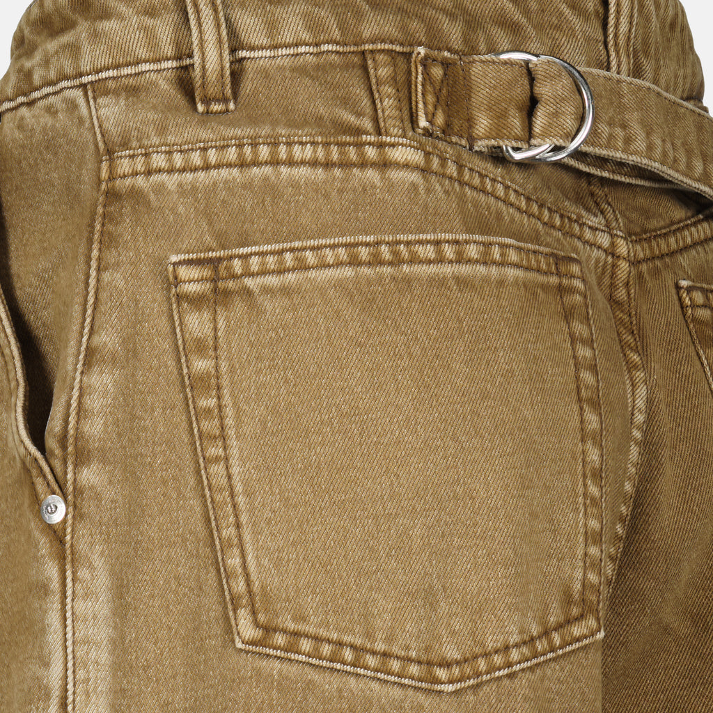 Bild der langen Bermudashorts von Ami PARIS für Damen - Herbst-Winter 2025 - Detailansicht 1