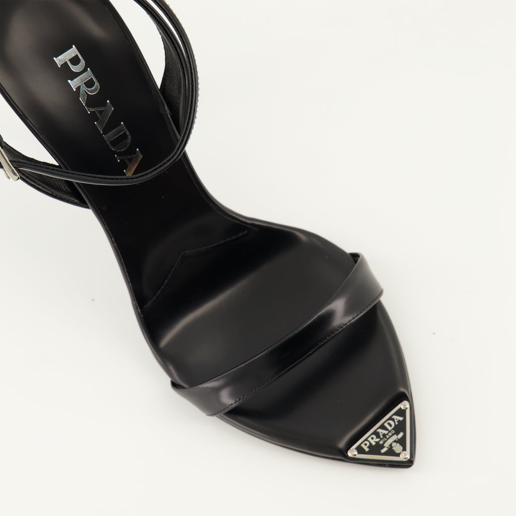 Bild des Prada Damen-Absatzsandalen - Herbst-Winter 2025 - Rückansicht