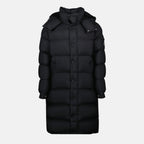 Imagen del abrigo de plumas largo Hanoverian de Moncler para Hombre - Temporada Otoño-Invierno 2025 - Vista Frontal