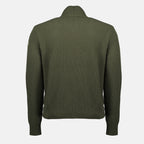 Imagem do Cardigan Bi-Material da marca Moncler para Homem - Temporada Outono-Inverno 2025 - Vista Detalhada_2