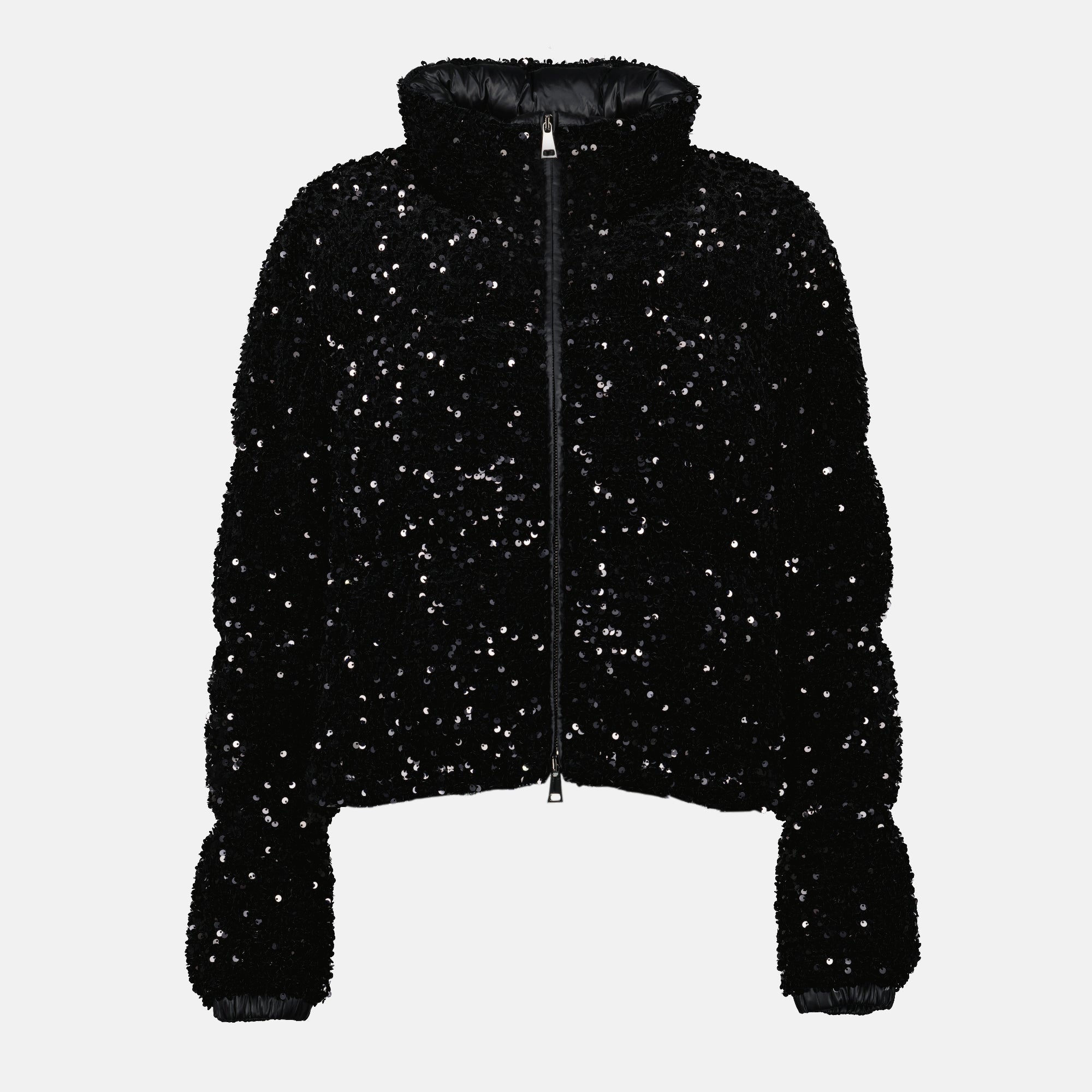 Image de l'article Doudoune Louvi à sequins de la marque Moncler pour Femme - Saison Automne-Hiver 2025 - Vue de Face