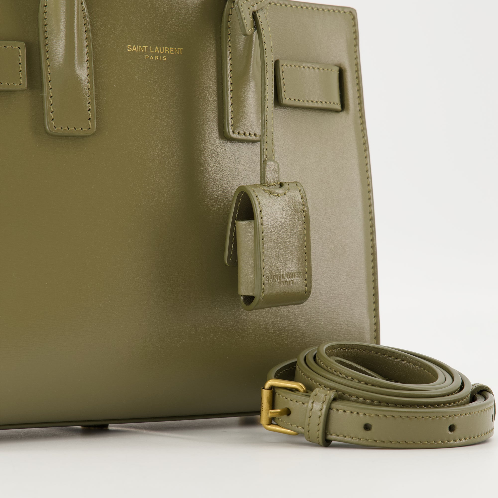 Immagine della borsa da giorno nano di Saint Laurent per donna - Stagione Autunno-Inverno 2025 - Vista Dettagliata_3